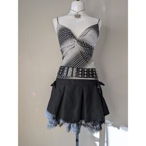 Vintage Glittery Y2K Cami Top